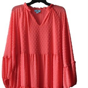 CeCe Orange Dress (L)